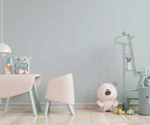 Adesivo de Parede Infantil Linhas Azuis | Decoratom Loja Virtual