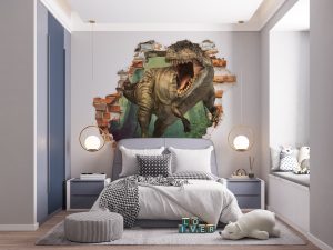 Papel de Parede Juvenil Dinossauro | Decoratom Loja Virtual