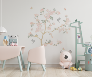 Papel de Parede Infantil Árvore Suave | Decoratom Loja Virtual